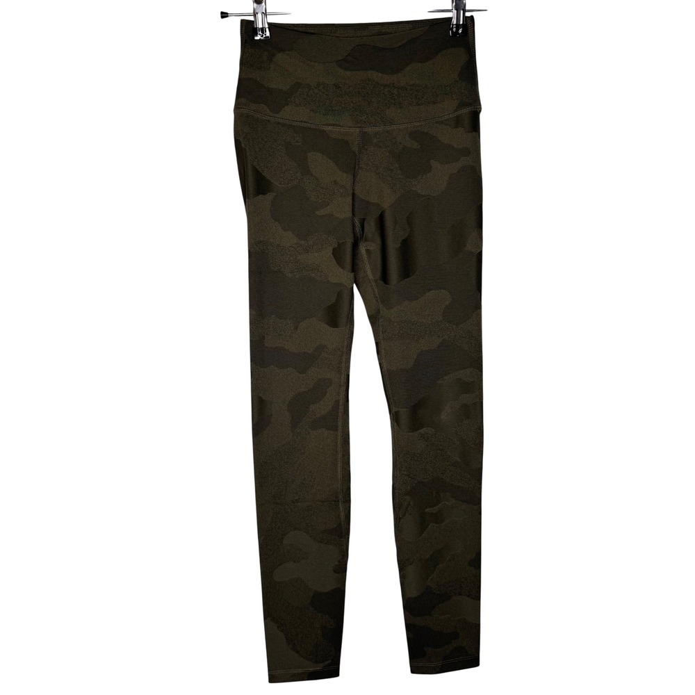 The North Face Womens Camo‎ High Rise Seamless Active Leggings Olive Green Small